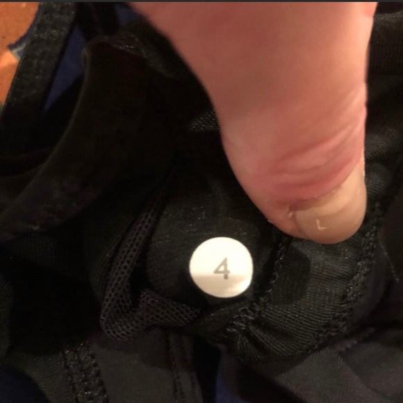 Lululemon Black longline strappy crop - Picture 2 of 6